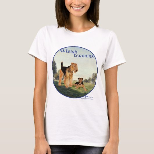 Welsh Terriers T-Shirt (Vorderseite)
