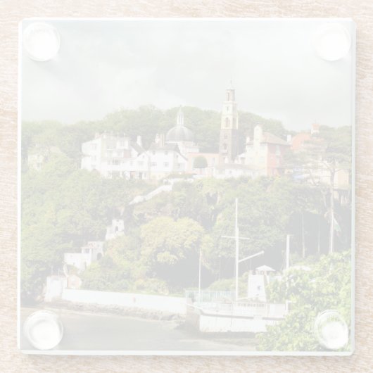 WELSH VILLAGES GLASUNTERSETZER (Rückseite)