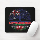 Welsh Wales Australian Australia Tree Roots Flag Mousepad (Mit Mouse)