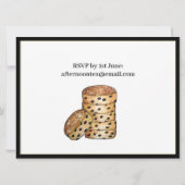 Welshcakes Welsh Cakes Afternoon Tea Britisches Es Einladung (Rückseite)