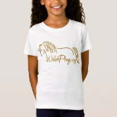 WelshPonyLogo10x10 Brown T-Shirt (Vorderseite)