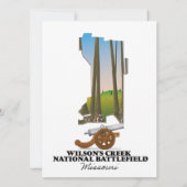 Welson's Bach National Battlefield, Missouri, usa (Rückseite)