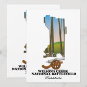 Welson's Bach National Battlefield, Missouri, usa (Vorne/Hinten)