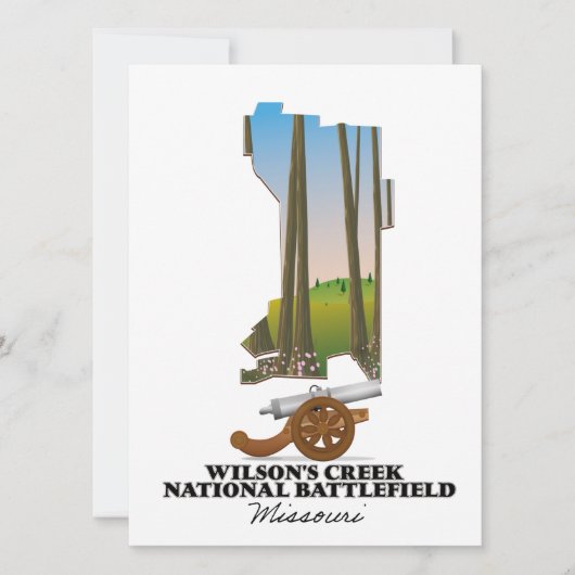 Welson's Bach National Battlefield, Missouri, usa (Vorderseite)