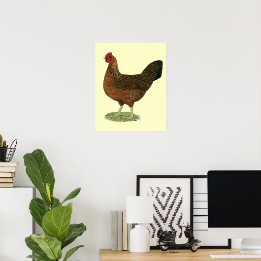 WelSummer Hen Poster (Heimbüro)