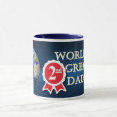 Welt2. bestster Vater Tasse (Zentrum)