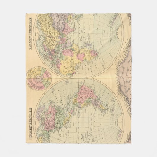 Welt 10 fleecedecke (Vorderseite)