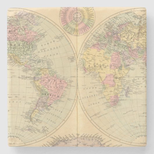 Welt 10 steinuntersetzer (Vorderseite)