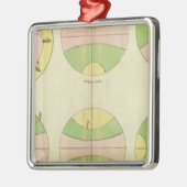 Welt 2 ornament aus metall (Links)