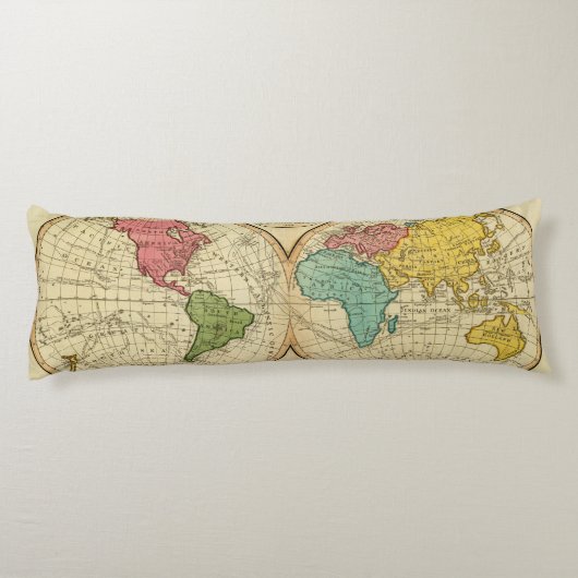 Welt 3 seitenschläferkissen (Rückseite)