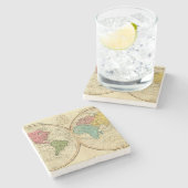 Welt 3 steinuntersetzer (Seitenansicht)