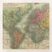 Welt 4 glasuntersetzer (Vorderseite)