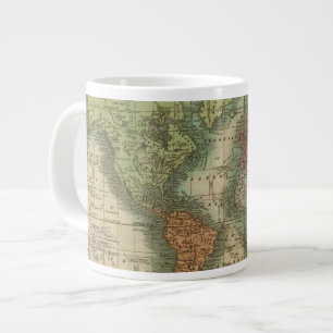 Welt 4 Jumbo-Tasse