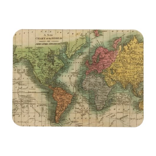 Welt 4 magnet (Horizontal)