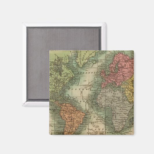 Welt 4 magnet (Vorderseite/Rückseite)