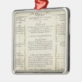 Welt 4 ornament aus metall (Links)