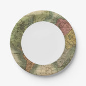 Welt 4 pappteller (Vorderseite)