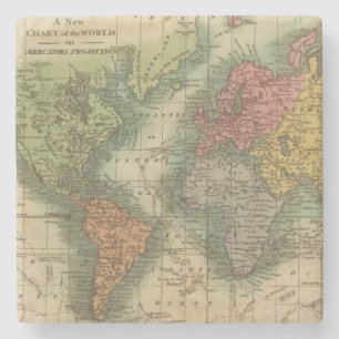 Welt 4 steinuntersetzer