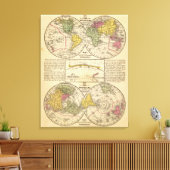 Welt 5 leinwanddruck (Insitu (Wohnzimmer))