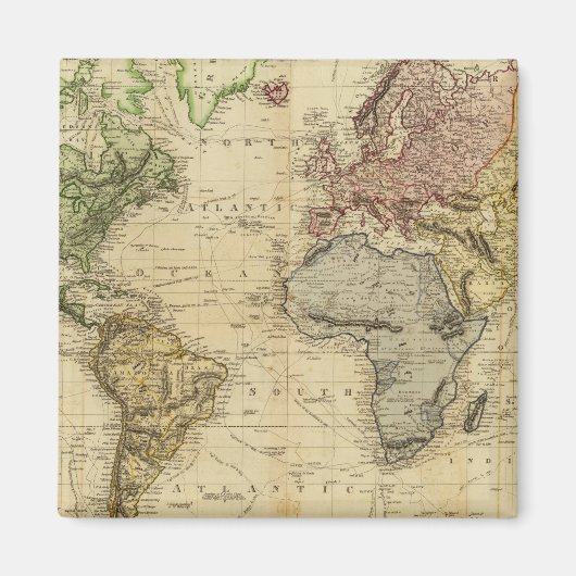 Welt 5 magnet (Vorne)