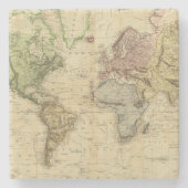 Welt 5 steinuntersetzer (Vorderseite)