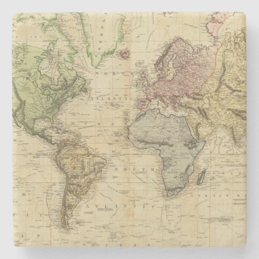 Welt 5 steinuntersetzer (Vorderseite)