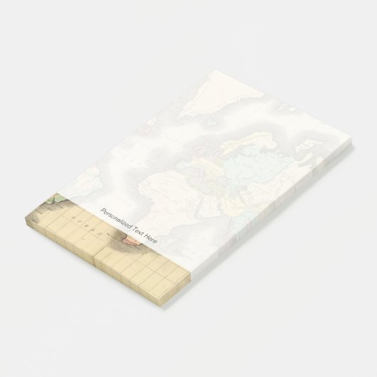 Welt 6 post-it klebezettel (angewinkelt)