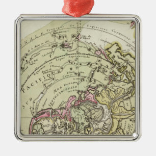 Welt 6 silbernes ornament