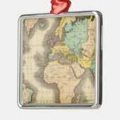 Welt 6 silbernes ornament (Links)