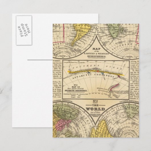 Welt 7 postkarte (Vorne/Hinten)