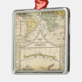 Welt 7 silbernes ornament (Links)