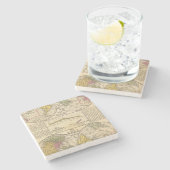 Welt 7 steinuntersetzer (Seitenansicht)