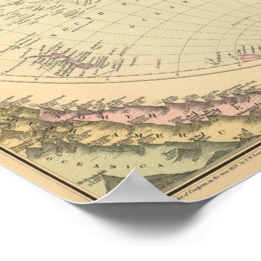 Welt 8 poster (Ecke)