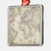 Welt 9 silbernes ornament (Links)