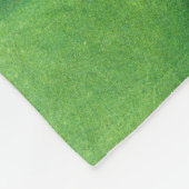 Welt als Cue Ball Fleecedecke (Ecke)