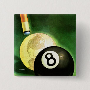 Welt als Spielball Button