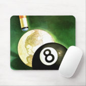 Welt als Spielball Mousepad (Mit Mouse)