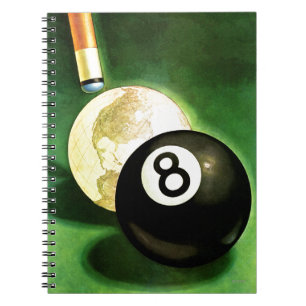 Welt als Spielball Notizblock