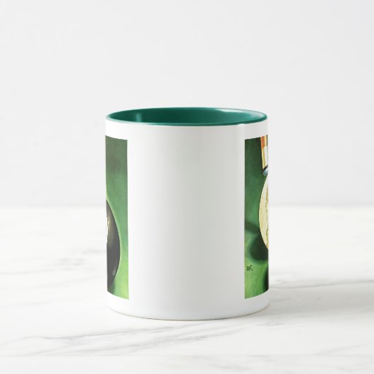 Welt als Spielball Tasse (Zentrum)