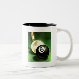 Welt als Spielball Zweifarbige Tasse