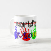 Welt am besten kaffeetasse (Vorderseite Links)