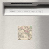Welt auf der Projektion von Mercator Magnet (In Situ (Geschirrspüler))