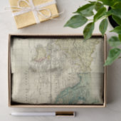 Welt auf Mercators Projektion Seidenpapier (Geschenk)