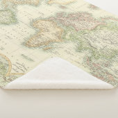 Welt auf Mercators Projektion Sherpadecke (3/4)