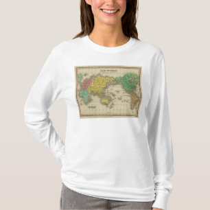 Welt auf Mercators Projektion T-Shirt