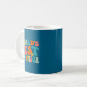 Welt-Aufseher - groovy Manager Supervisor Kaffeetasse (Vorderseite Links)