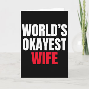 Welt beste Ehefrau Valentinstag Liebespaare Karte
