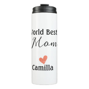Welt beste Mutter, frohen Muttertag Oma namheart Thermosbecher
