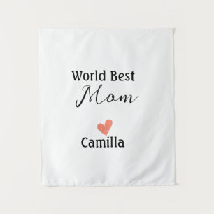 Welt beste Mutter, frohen Muttertag Oma namheart Wandteppich