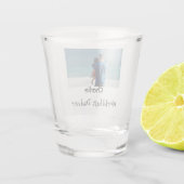 welt bester vater jemals foto name datum einfache schnapsglas (Rückseite)